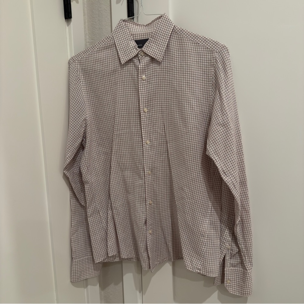 Vince Mens S Button Up Long Sleeve Shirt Casual Dress Top